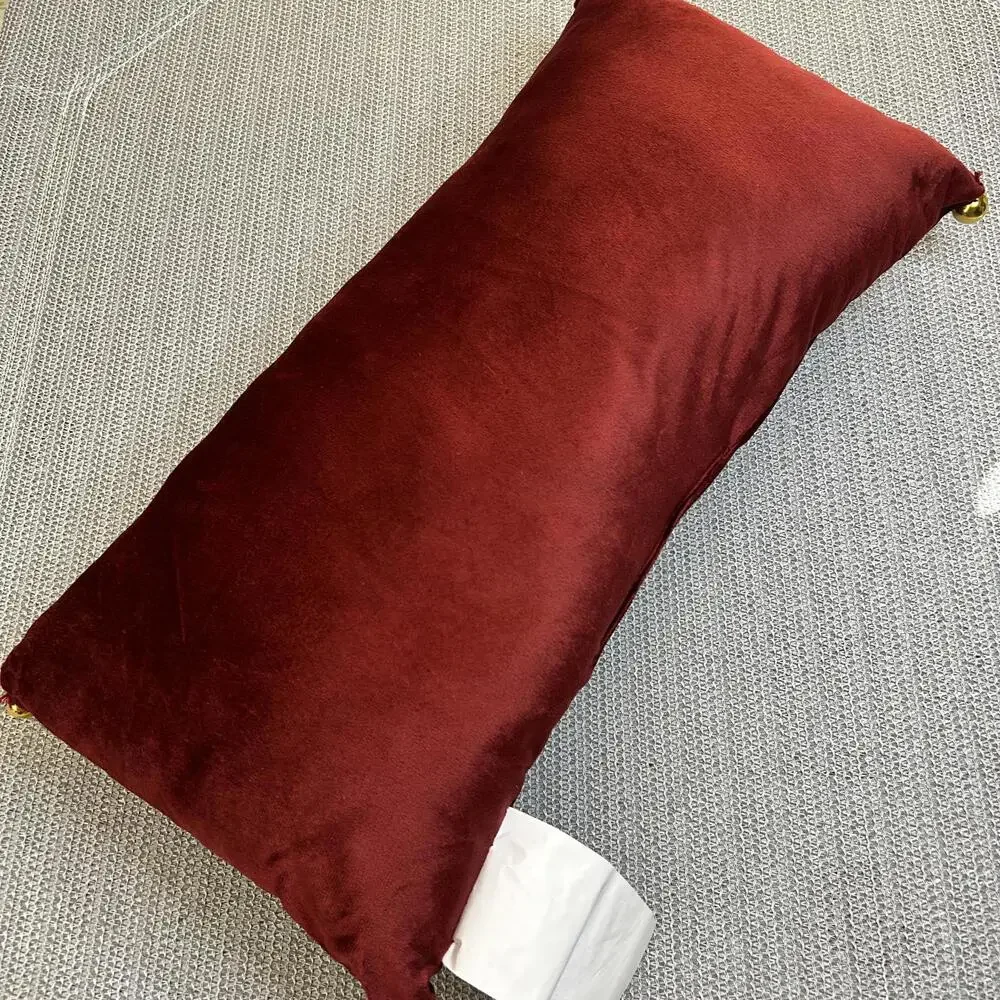 St. Nicholas Square Disney Velvet‎ Sleigh Decorative Pillow.